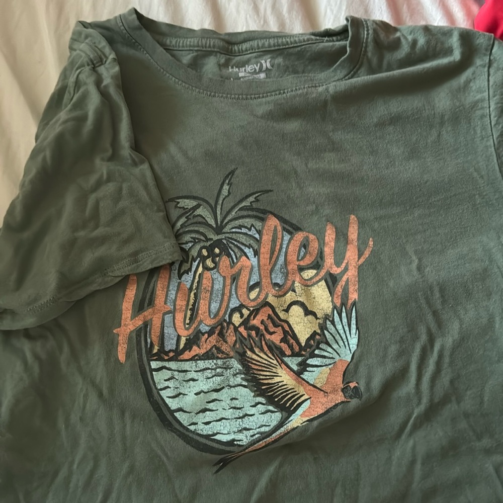 Army Green Hurley shirt